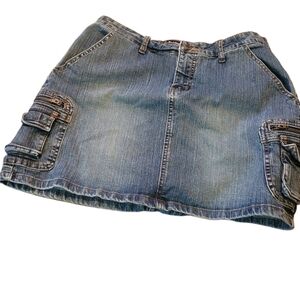 Bubblegum Brand Denim Mini Skirt 9/10